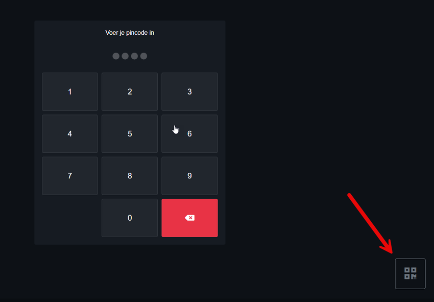 QR-Code pour le terminal