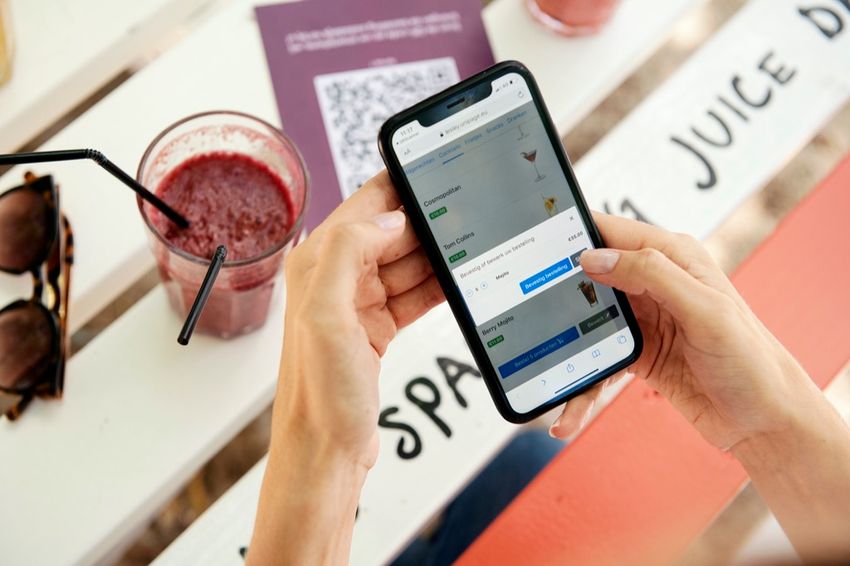 Passer des commandes via un code QR