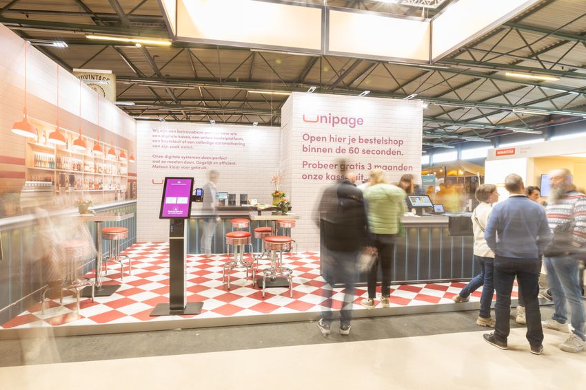 Onze Unipage stand op Horeca Expo 2023