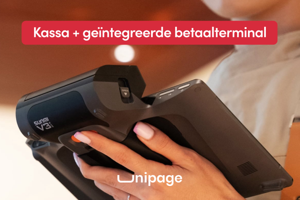 NIEUW! Unipos PLUS met een geïntegreerde betaalterminal